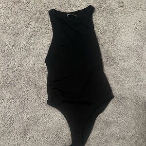 Zara high neck bodysuit size small